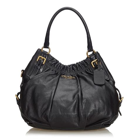 prada re edition hobo bag in black|vintage prada hobo bag.